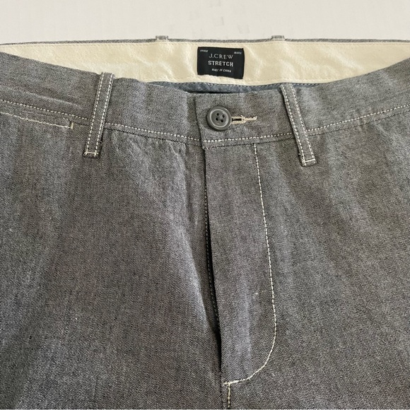 J crew 484 Slim-fit chino pant in stretch slub cotton blend - Picture 4 of 5